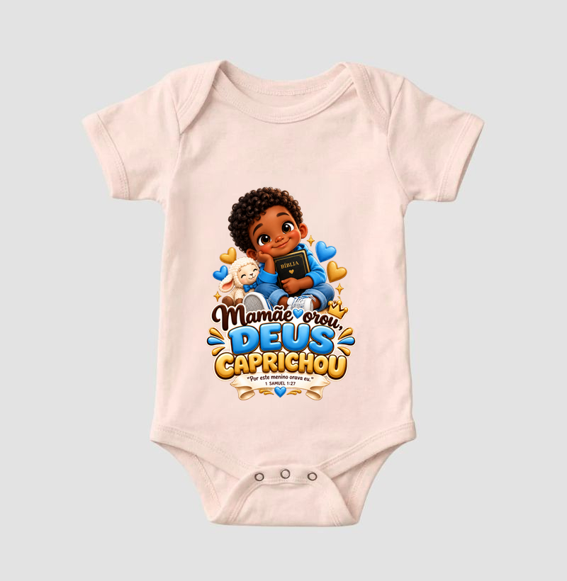 Mamãe orou Deus caprichou - Menino N - Imagem 5