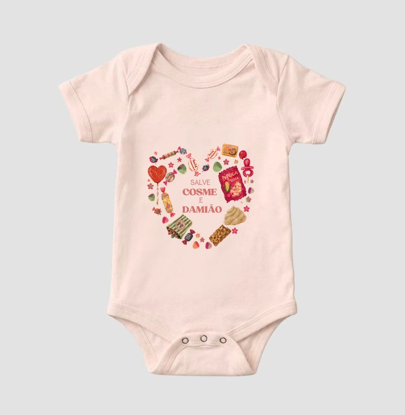 Camiseta Infantil Salve Cosme e Damião - Imagem 5