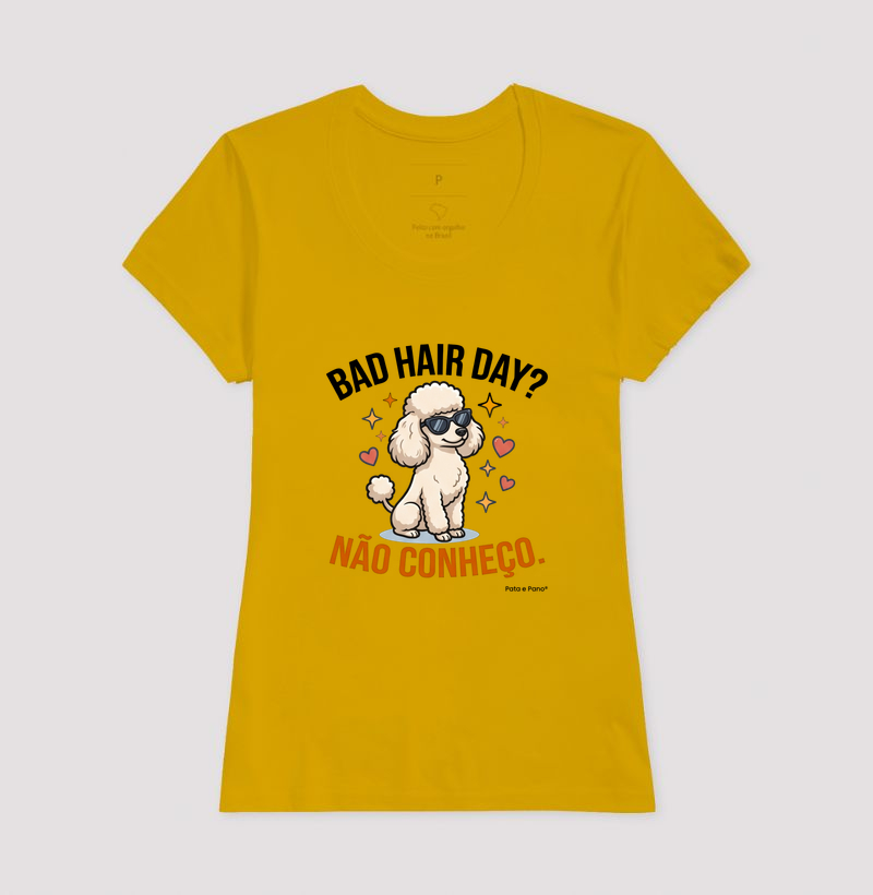 CAMISETA POODLE BAD HAIR - Imagem 15
