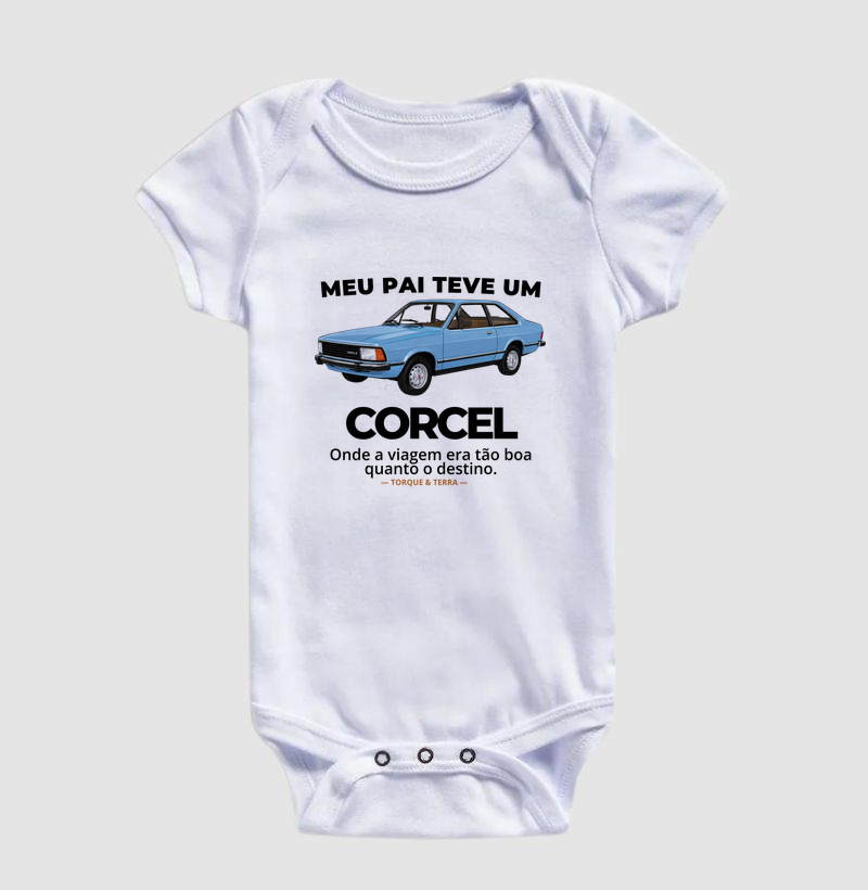 Meu pai teve um - CORCEL II - azul claro - Imagem 3