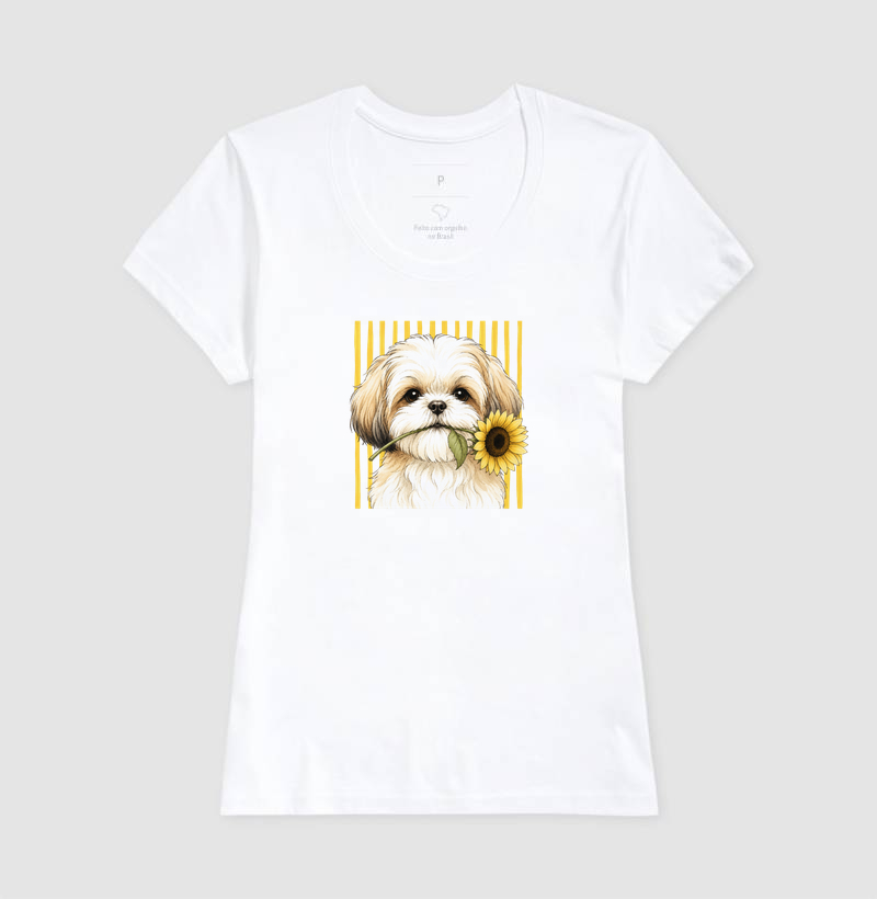 Girassol de Shih Tzu - Imagem 5