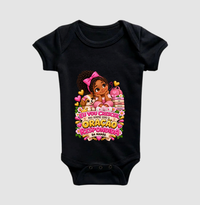 Eu vou crescer, mas sempre serei a oração respondida da mamãe - menina n - Imagem 2