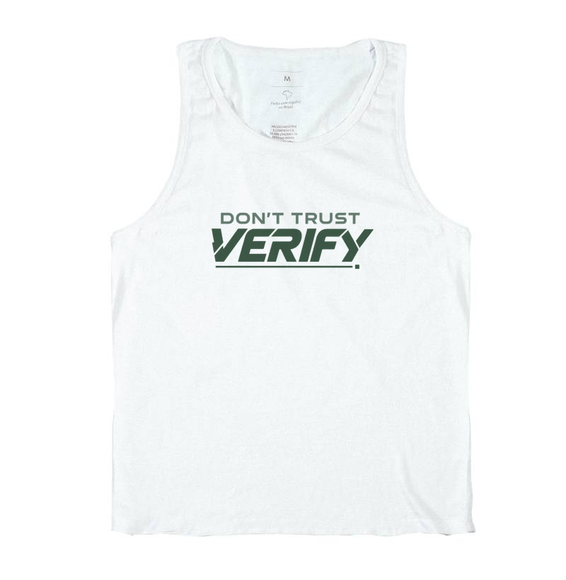 Camiseta Bitcoin Não Confie Verifique - Imagem 2