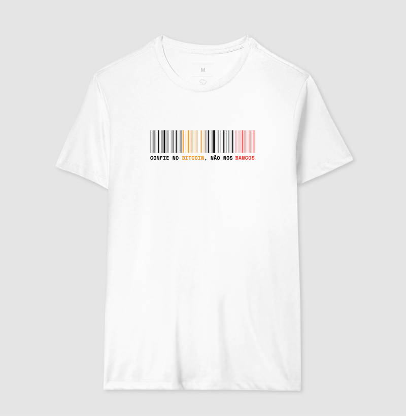 Camiseta Confie no Bitcoin, Não nos Bancos - Imagem 6