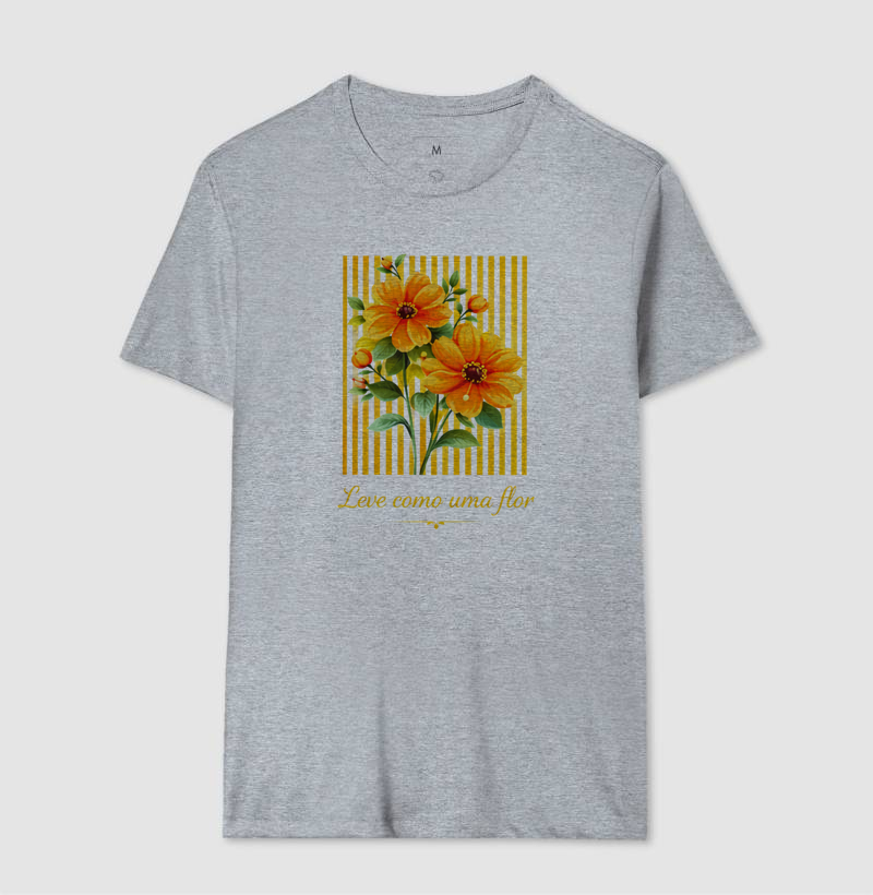 Camiseta Leve como uma flor  - Imagem 8