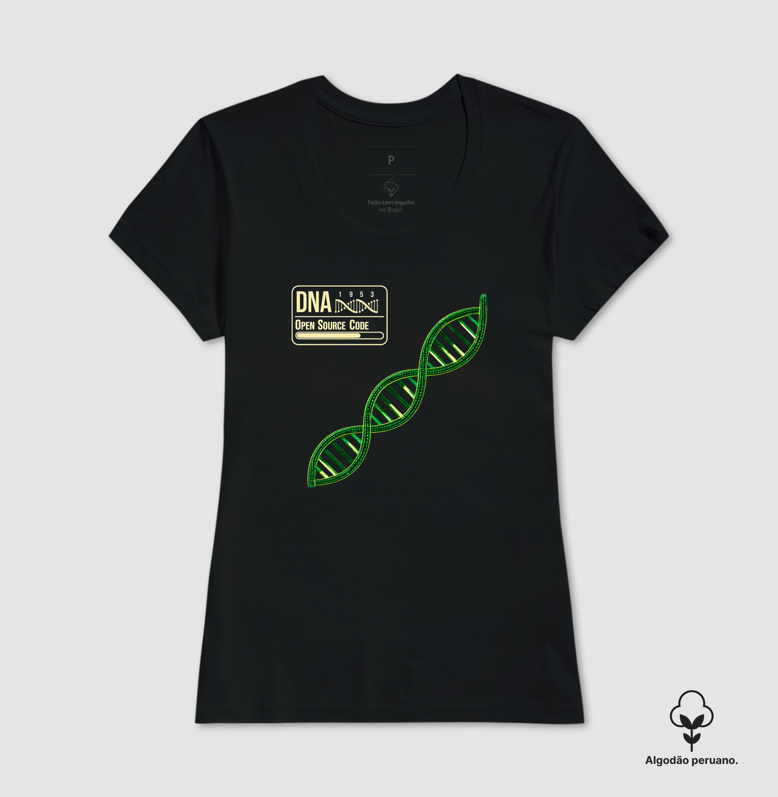 Camiseta - "DNA Open Source Code" - Imagem 3