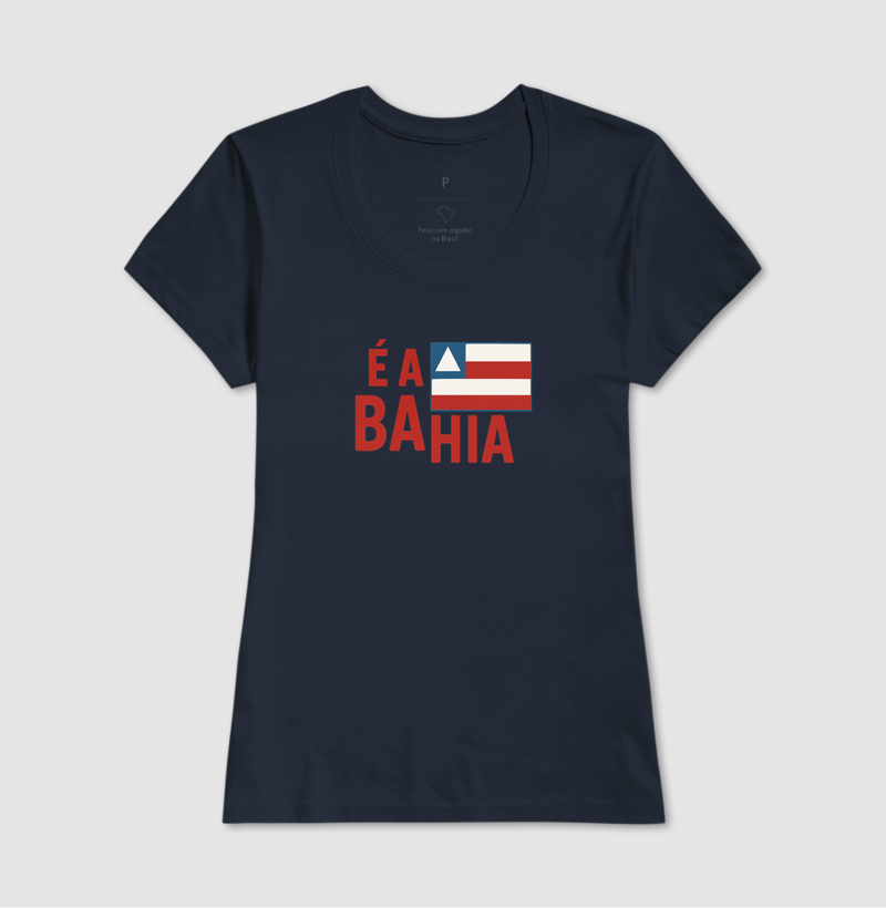 Camiseta É a Bahia. Coleção Baianês. Masculina e Feminina. Algodão Premium - Imagem 9