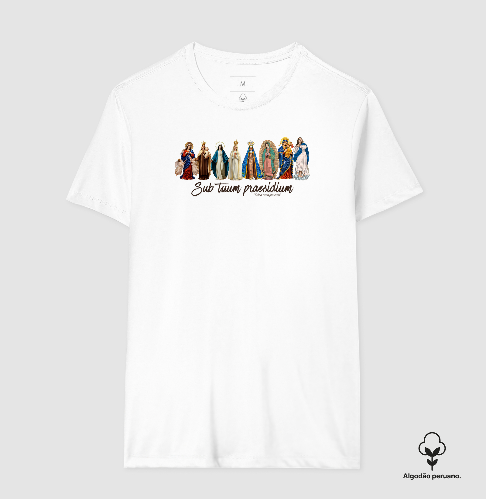 Camiseta Nossa Senhora "Sob a Vossa Proteção" - Imagem 2
