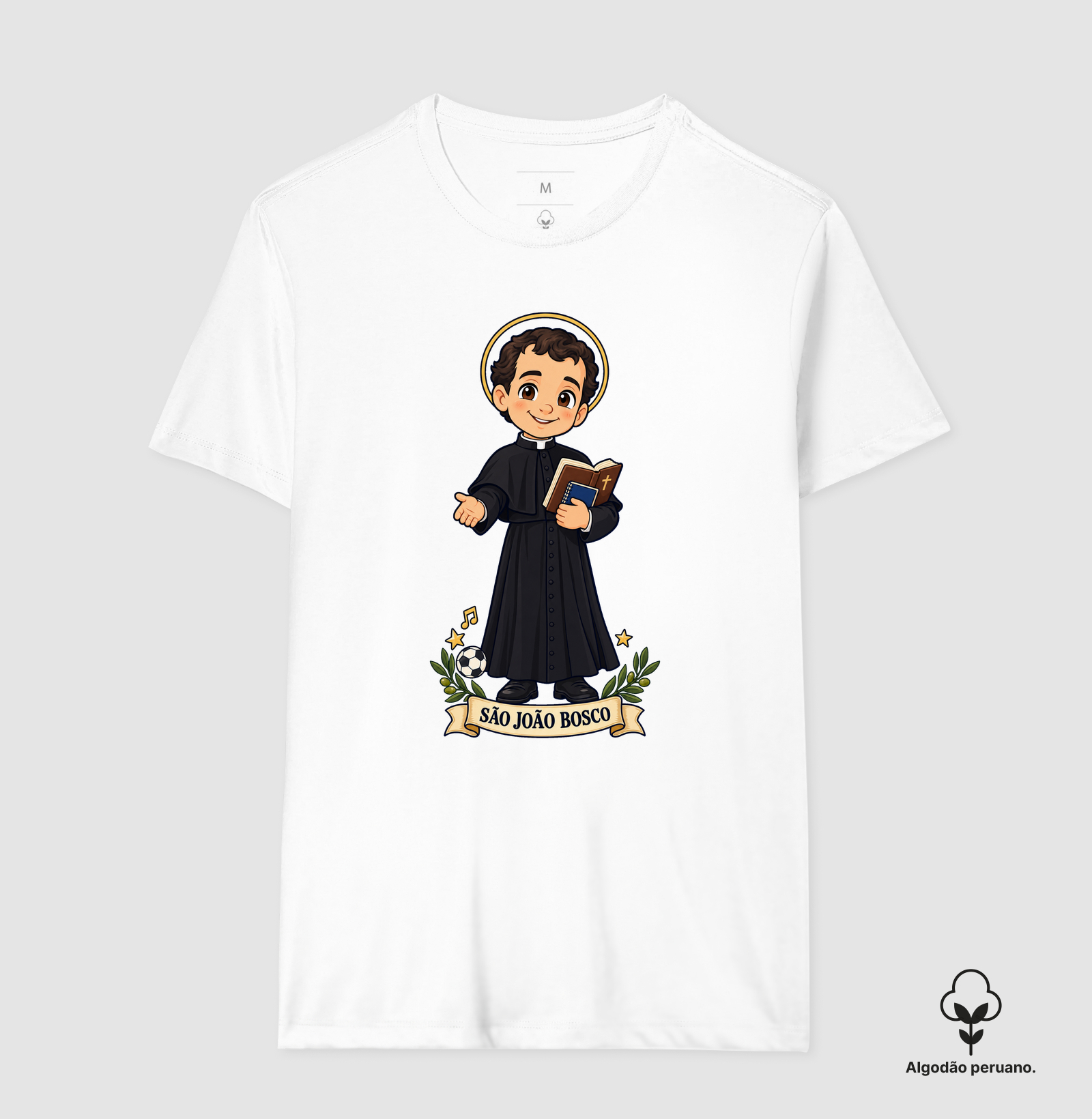 São João Bosco estilo chibi - Imagem 2