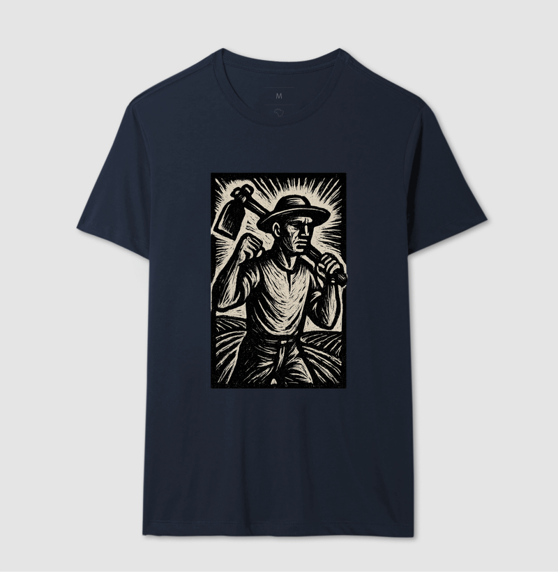 Trabalhador Rural - Xilogravura - Imagem 6