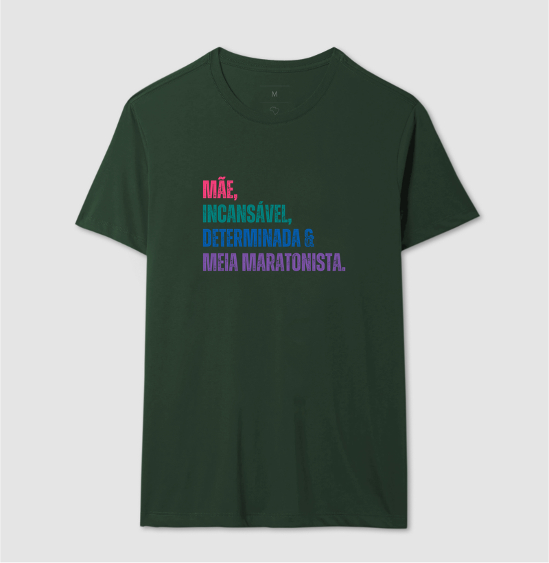 Camiseta Meia Maratona - Mãe, Incansável, Determinada e Meia Maratonista - Imagem 12
