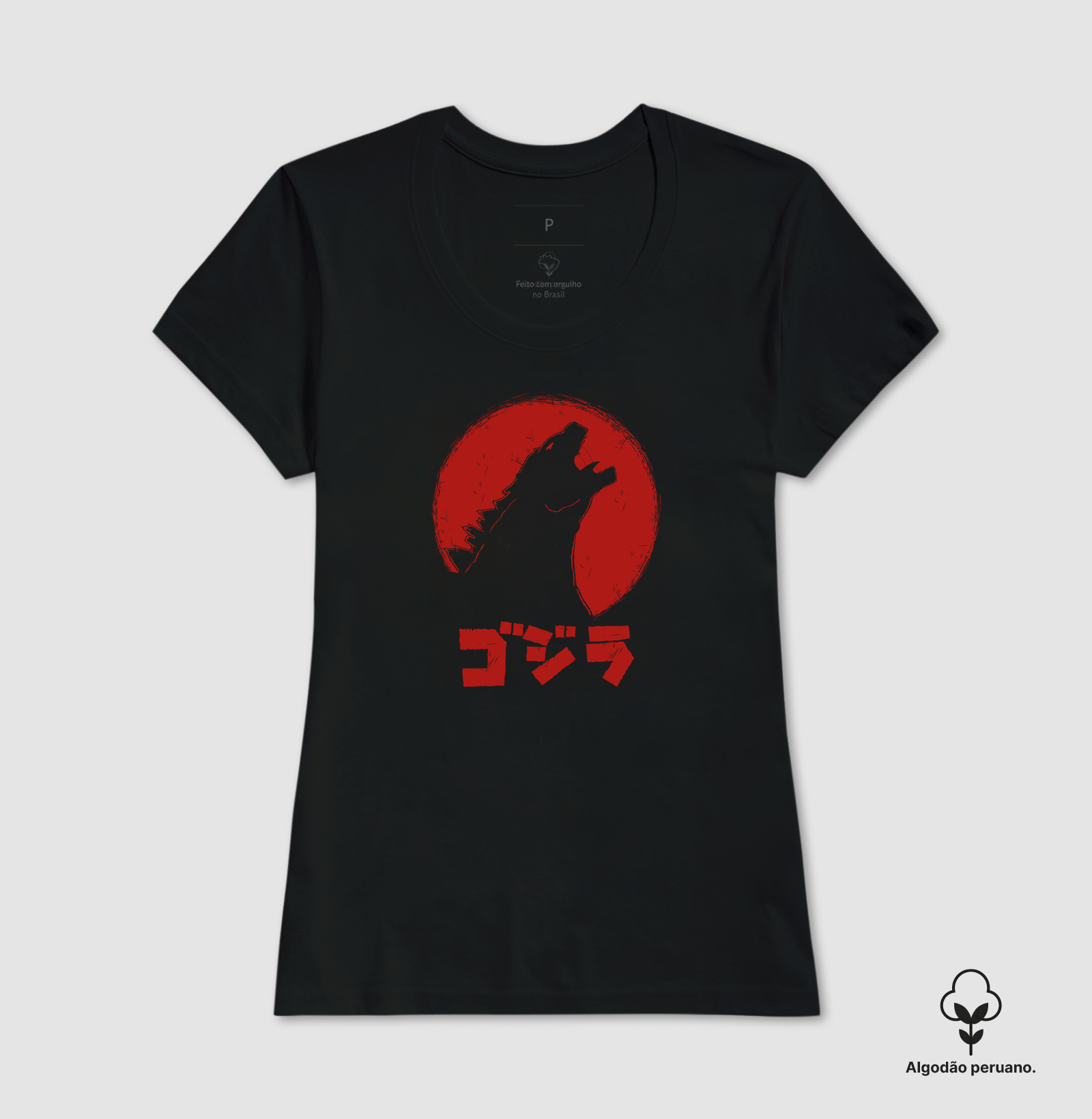 Camiseta King of Monsters Algodão Peruano - Imagem 3