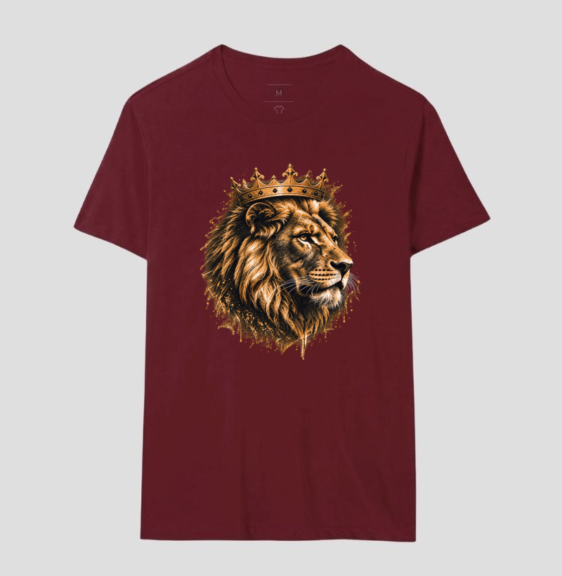 Leão Coroado — Camiseta Oversized - Imagem 18