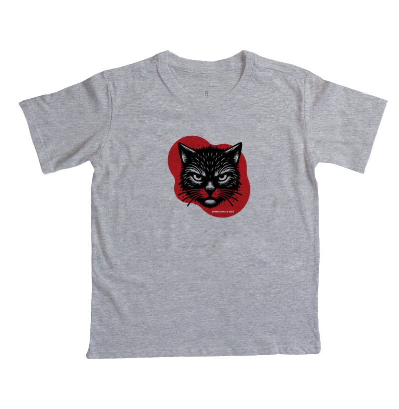 Gato preto e fundo vermelho - Imagem 5