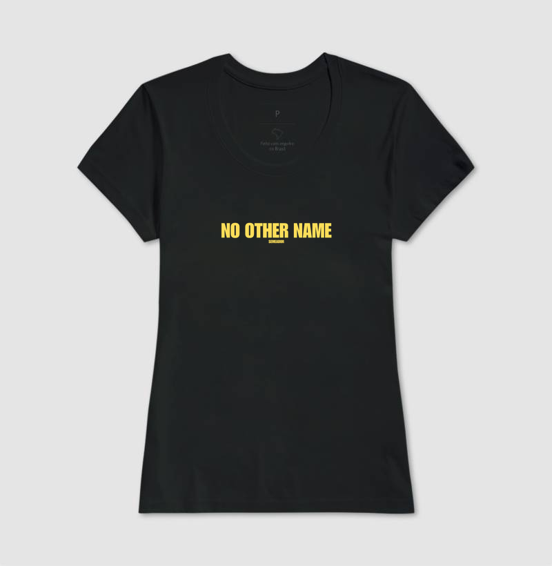 Camiseta Cristã No Other Name Não Há Outro Nome - Imagem 3
