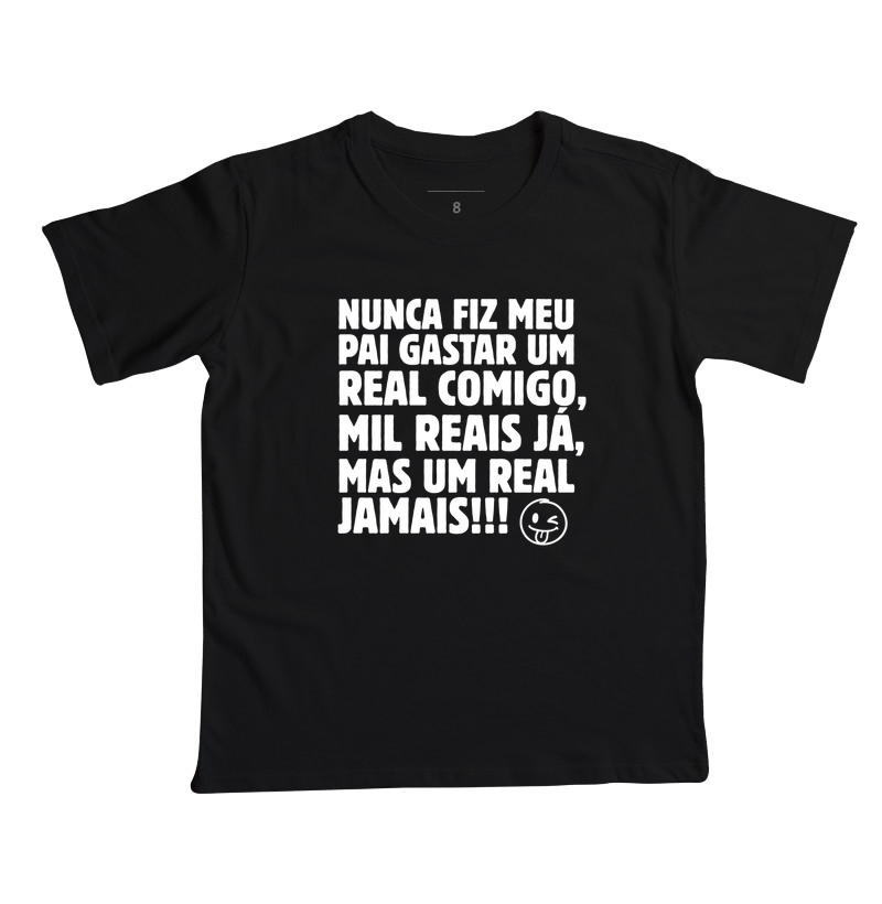 Camiseta Infantil Mil Reais - Imagem 3