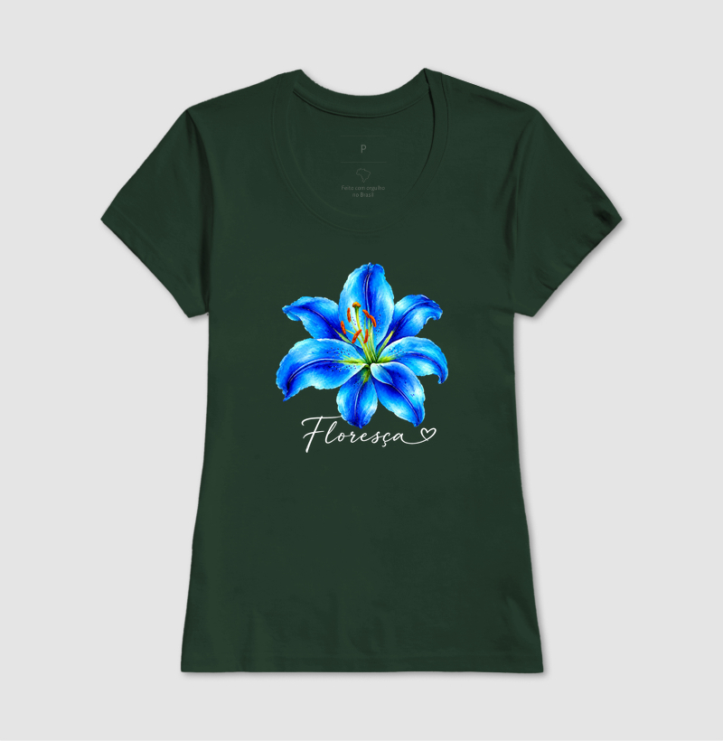 Camiseta Floresça Blue - Imagem 13