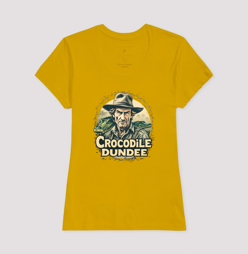 Camiseta Crocodilo Dundee Selvagem - Imagem 15