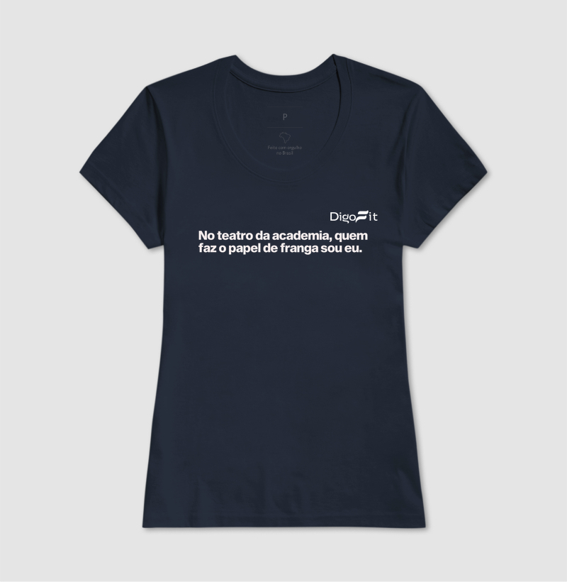 CAMISETA ACADEMIA PAPEL DE FRANGA - Imagem 7