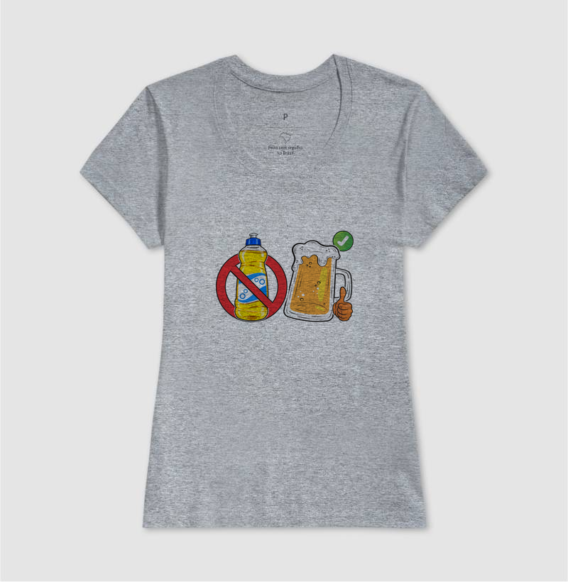 Camiseta Cerveja Sim em Algodão - Imagem 12