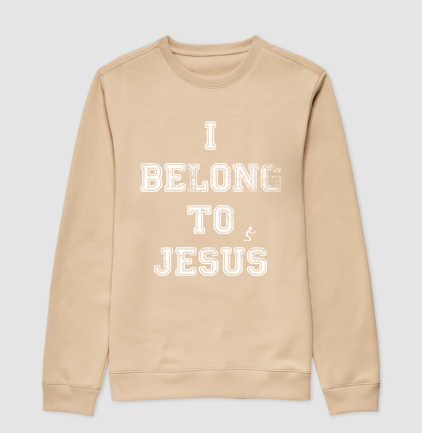 Suéter Moletom Cristão I Belong to Jesus Pertenço a Jesus - Imagem 3