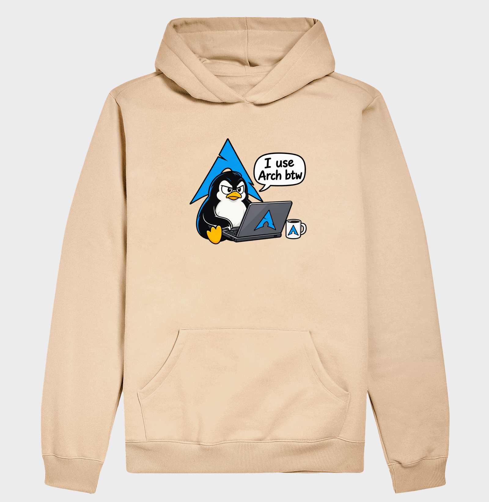 I Use Arch BTW — Pinguim Arch Edition - Imagem 5