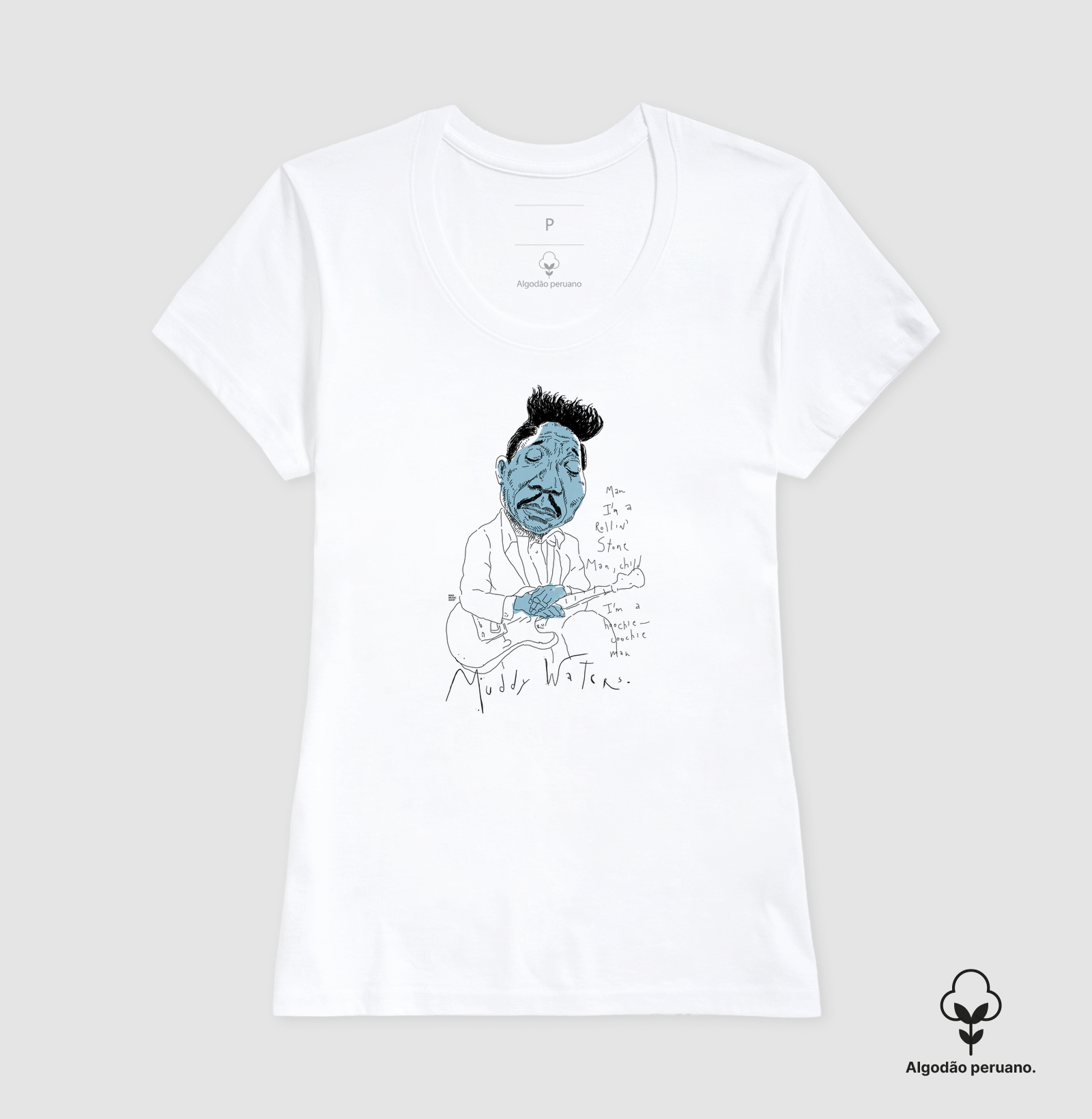 Muddy Waters - Tinta e Nanquim - Imagem 4