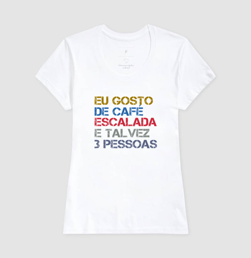 Camiseta Falésia & Magnésio | Café, Escalada & Pouca Gente - Imagem 6