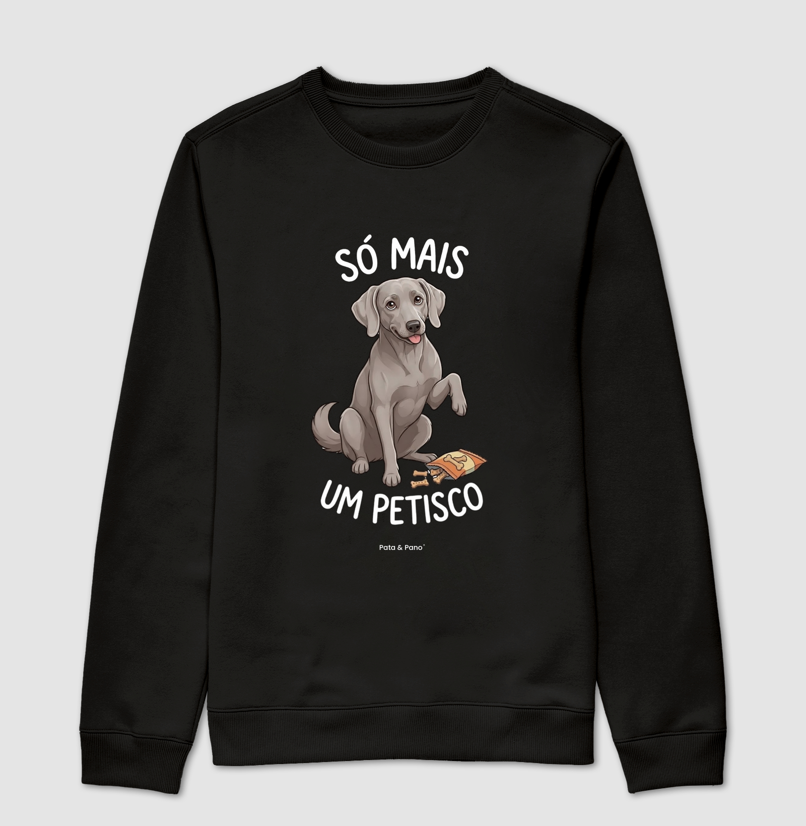 SUÉTER MOLETOM WEIMANARER PETISCO - Imagem 4