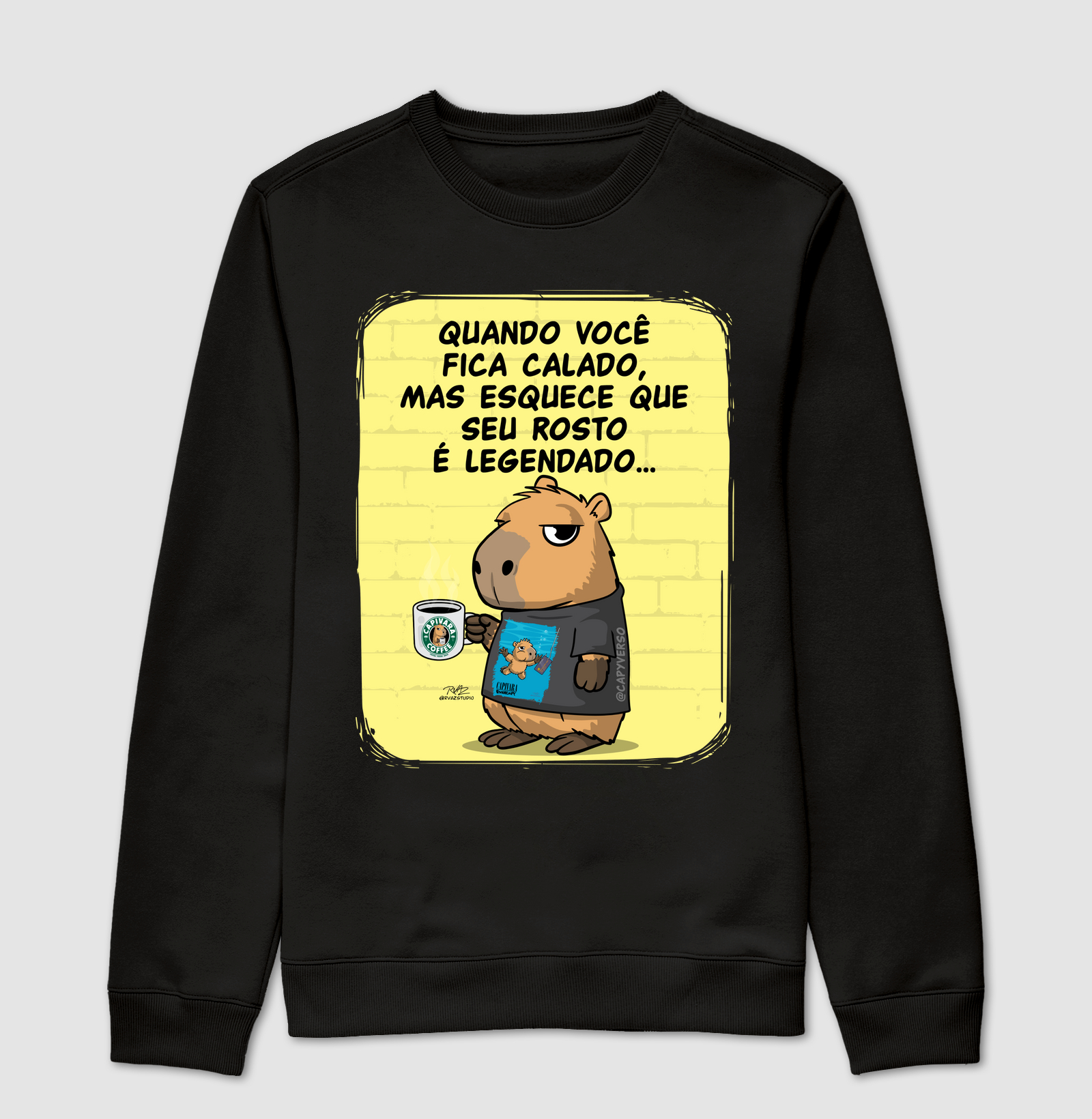 Camiseta Capivara Legendado - Imagem 4