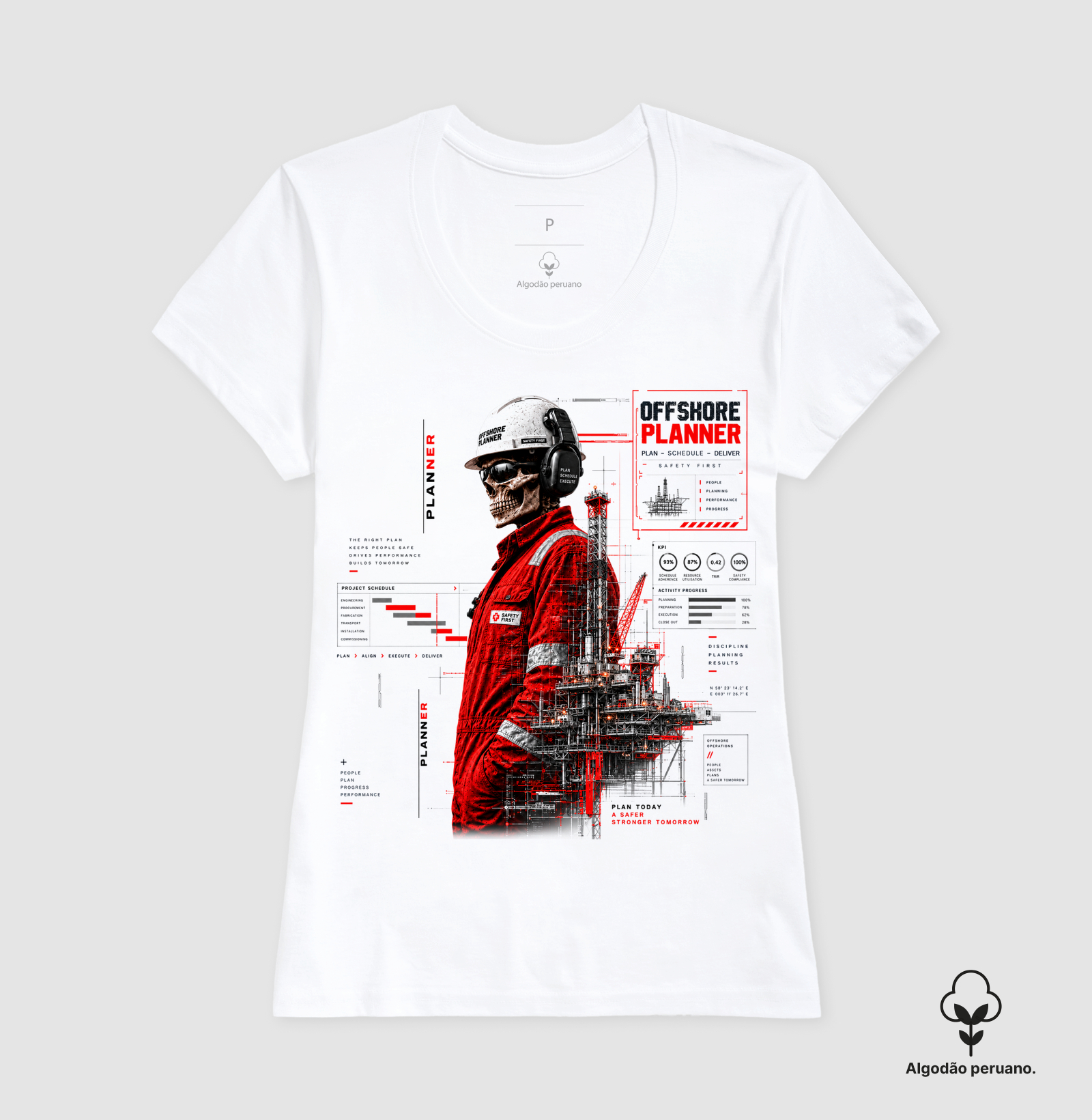Offshore Planner Skull Homem - Imagem 6
