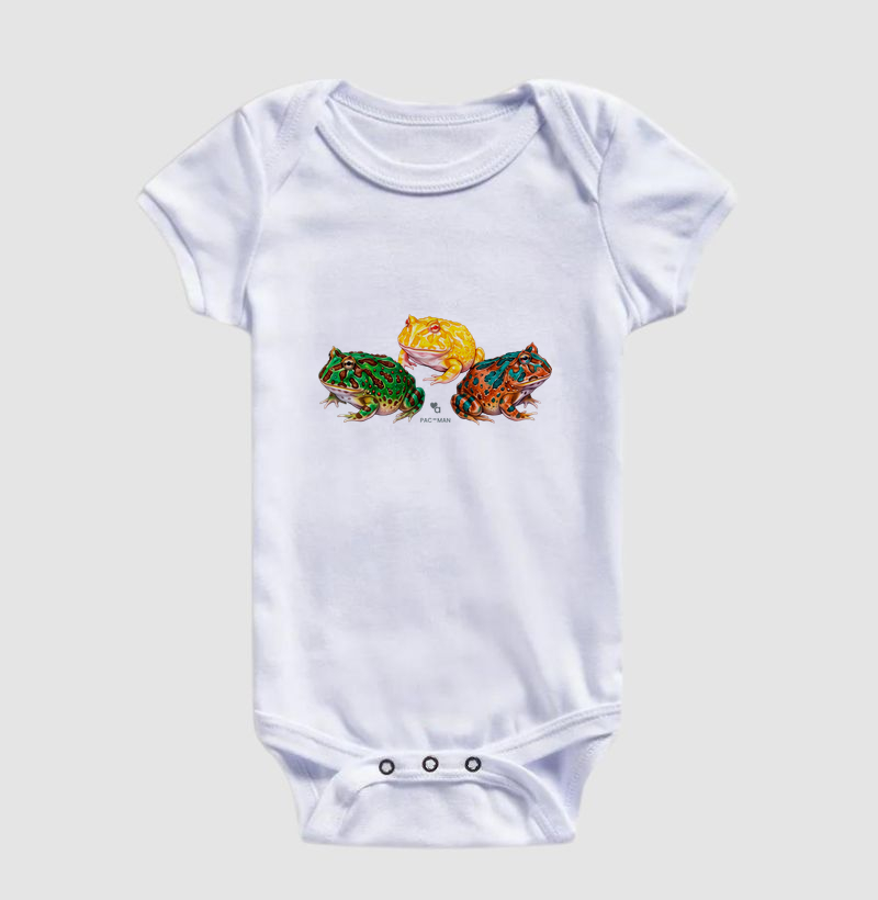 Réteis - Sapo Pac-Man - Body Infantil - Imagem 5
