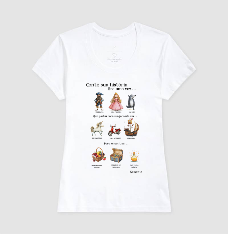 Camiseta | Conte sua história 2 - Imagem 5