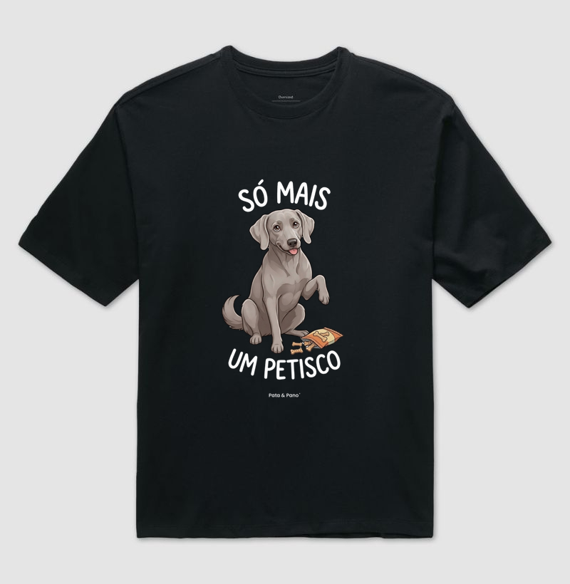 CAMISETA OVERSIZED WEIMANARER PETISCO - Imagem 2