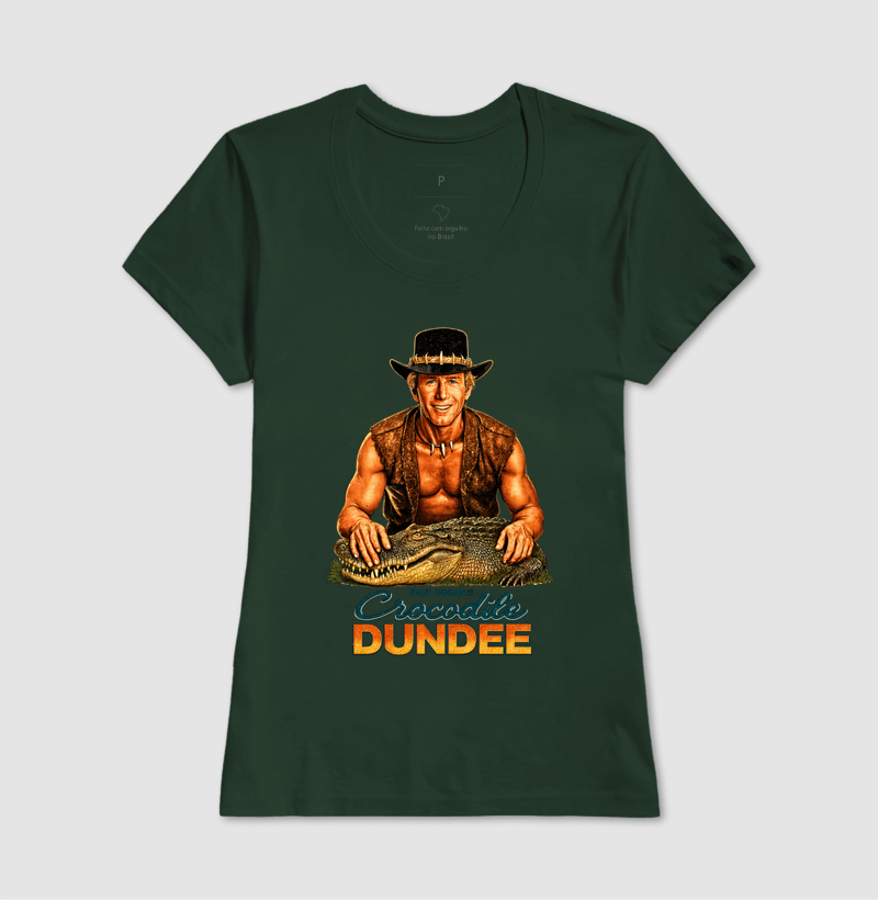 Camiseta Crocodilo Dundee Paul Hogan - Imagem 13