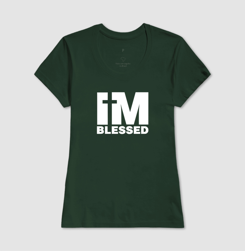 Camiseta Feminina I'm Blessed - Imagem 7