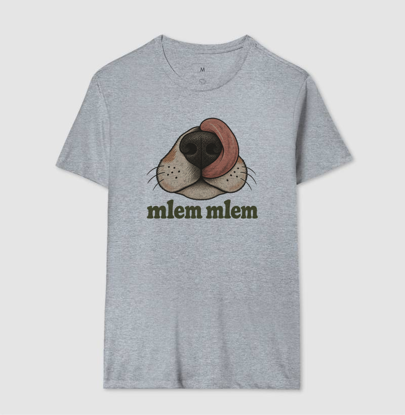 Camiseta Cachorro Feliz "mlem mlem" | Pet Lover | Pelo & Pano - Imagem 8