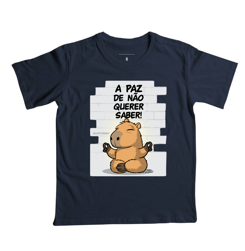 Camiseta Capivara Paz - Imagem 5