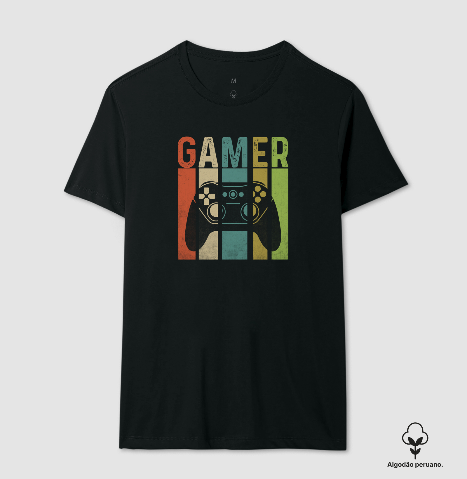 Camiseta Algodão Peruano Gamer - Imagem 2