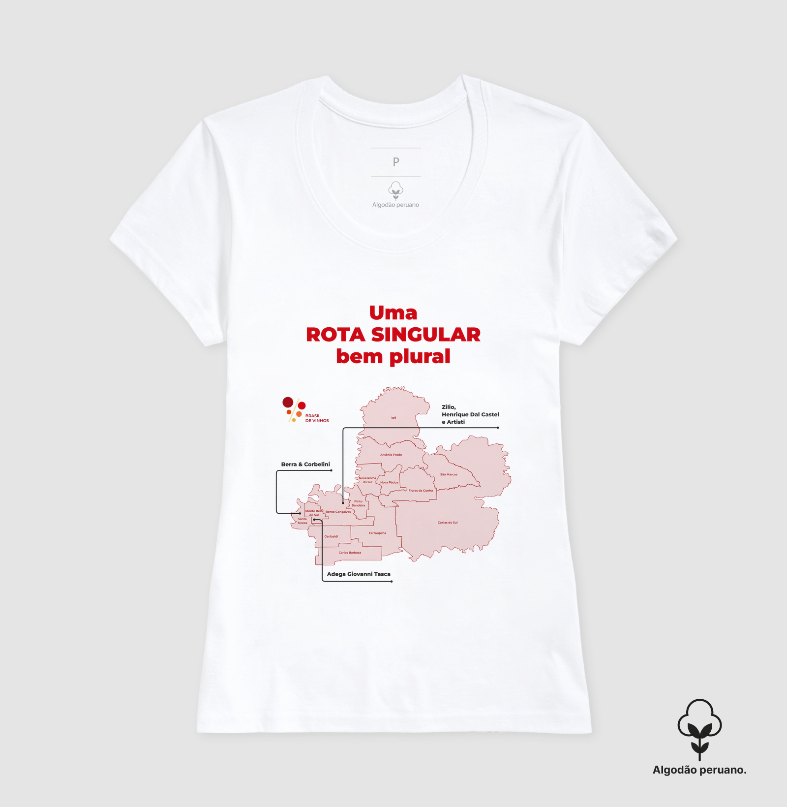 Camiseta Brasil de Vinhos - Rota Singular - Imagem 9