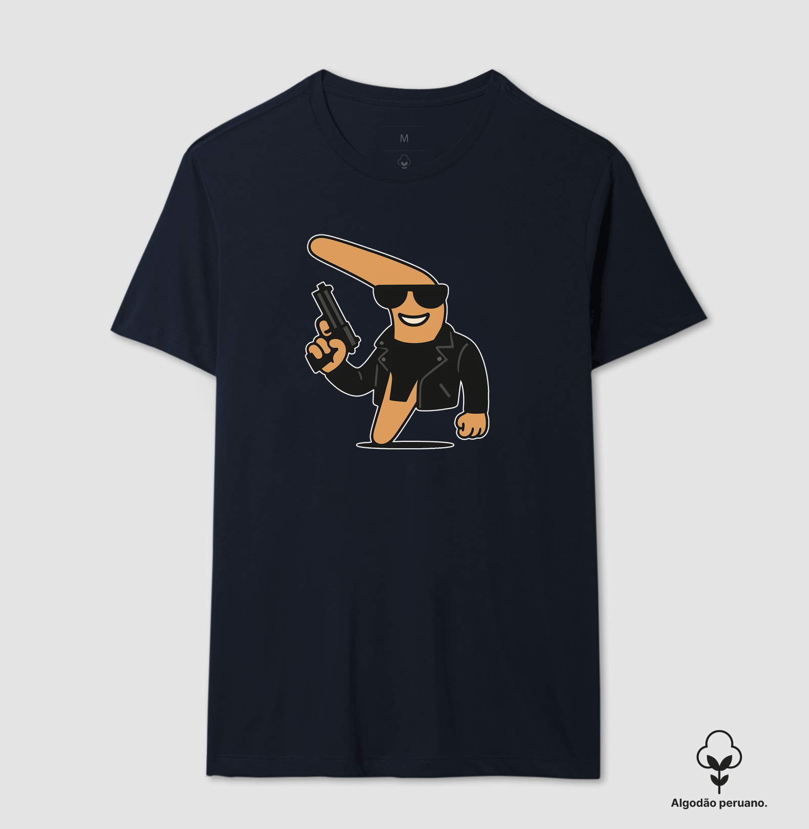 Camiseta Algodão Peruano Boomerinator – Eu Voltarei - Imagem 2