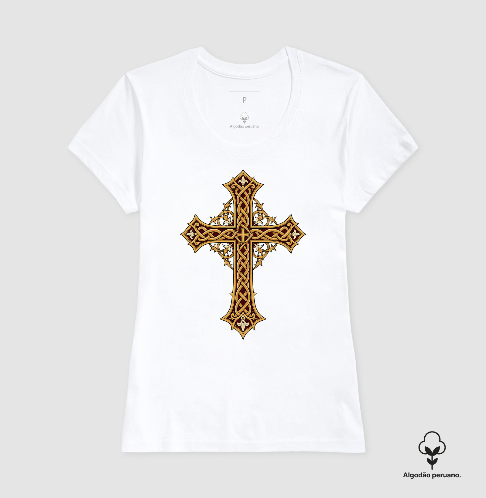Cruz Medieval de Entrelaces - Imagem 5