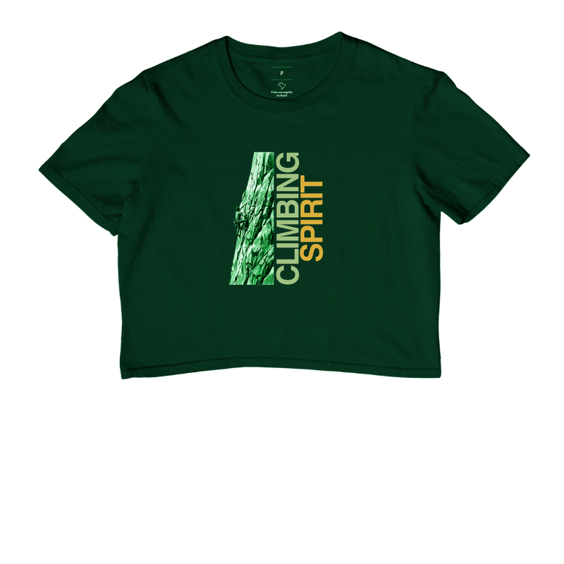 Camiseta Cropped Falésia & Magnésio | Climbing Spirit - Imagem 6