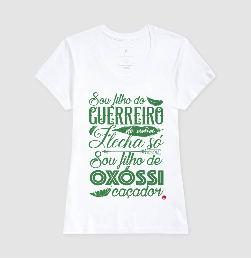 Camiseta Umbanda Orixá Oxóssi - Sou filho de um Guerreiro de uma flecha só - Imagem 5