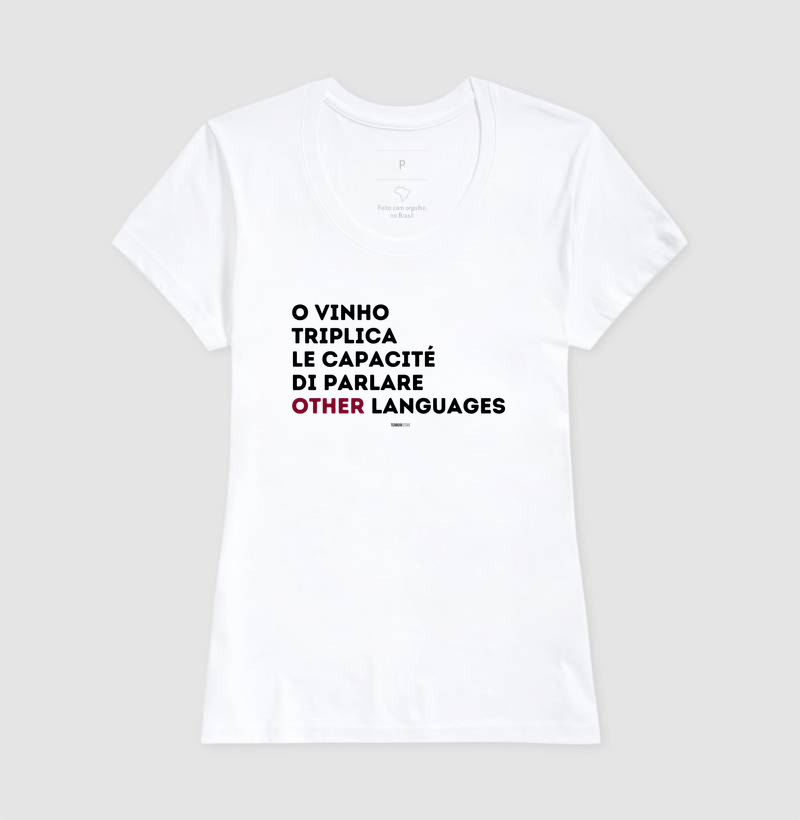 Camiseta O Vinho Triplica  - Imagem 7