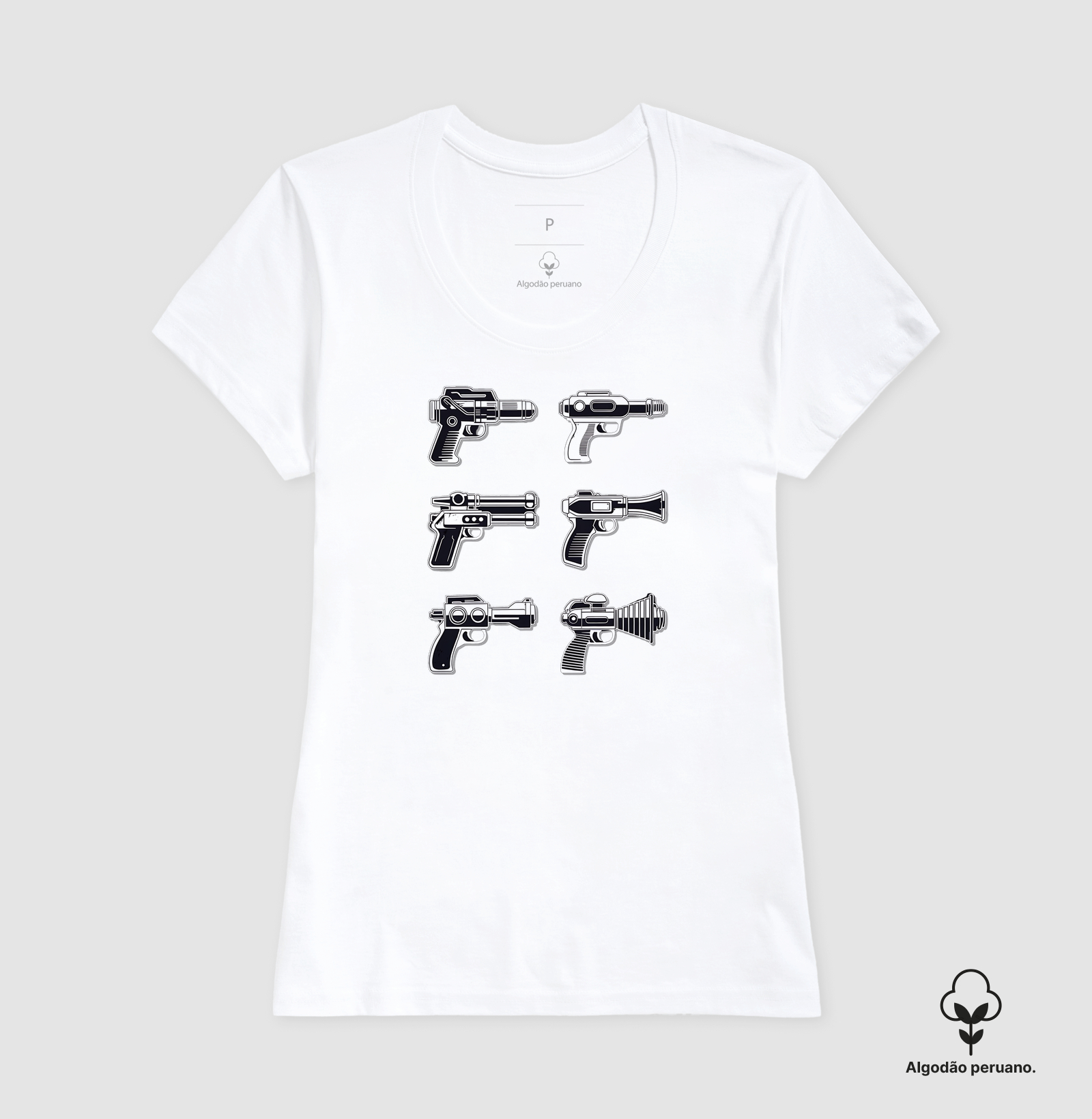 Camiseta Algodão Peruano Galactic Firepower - Imagem 5