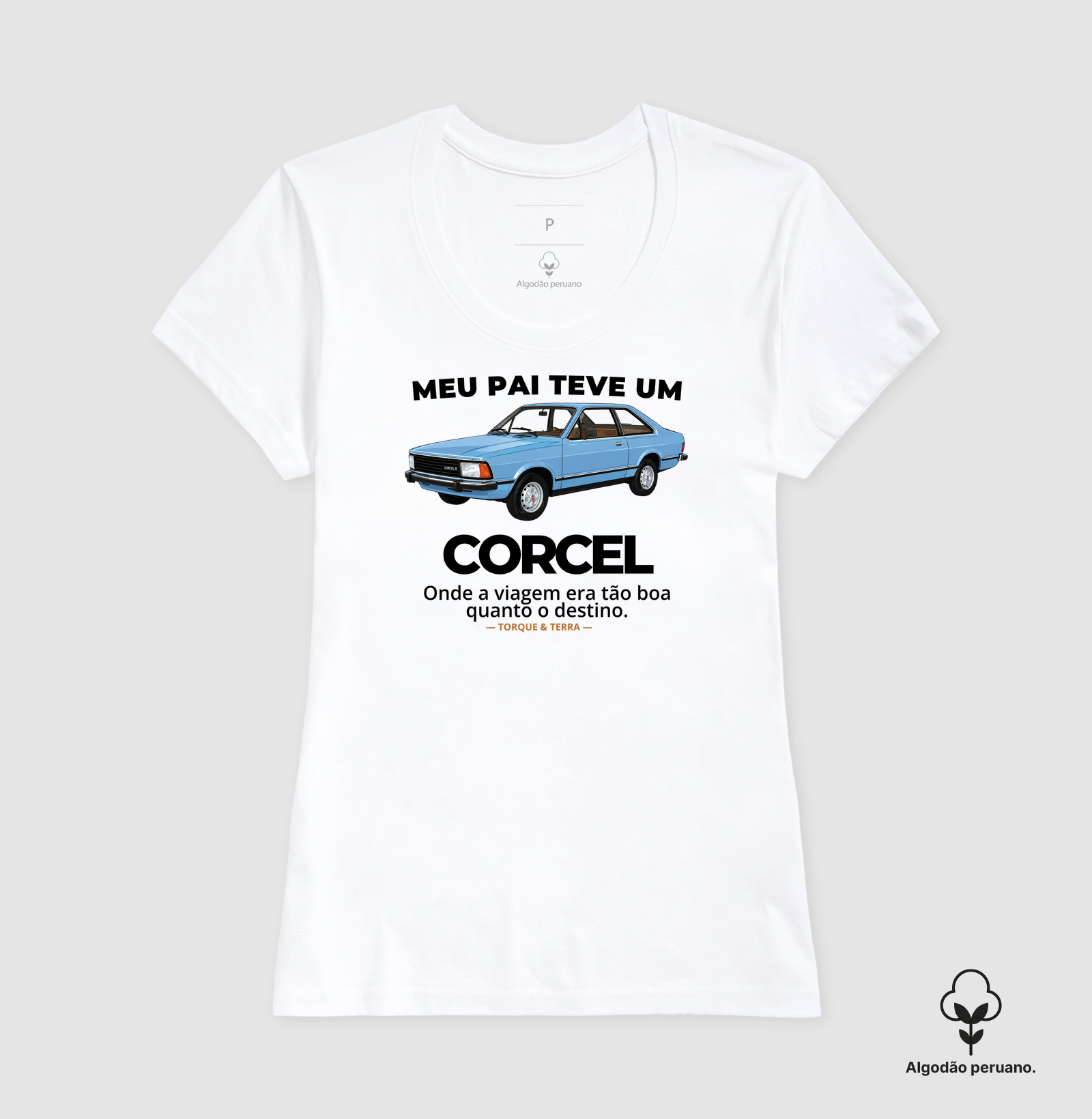 Meu pai teve um - CORCEL II - azul claro - Imagem 5