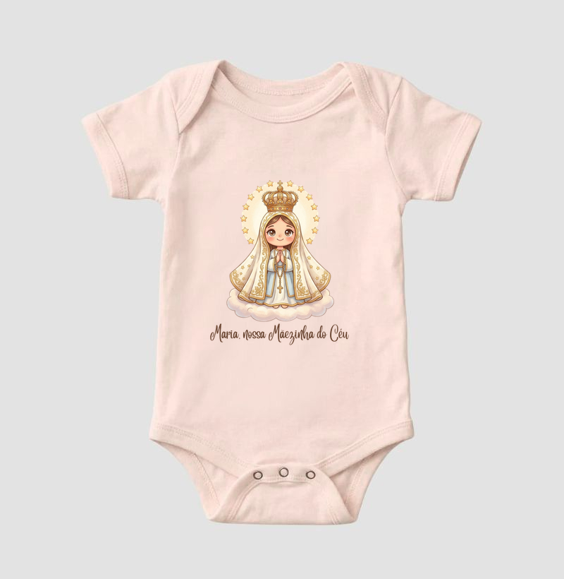 Body Infantil Maria, Nossa Mãezinha - Imagem 5