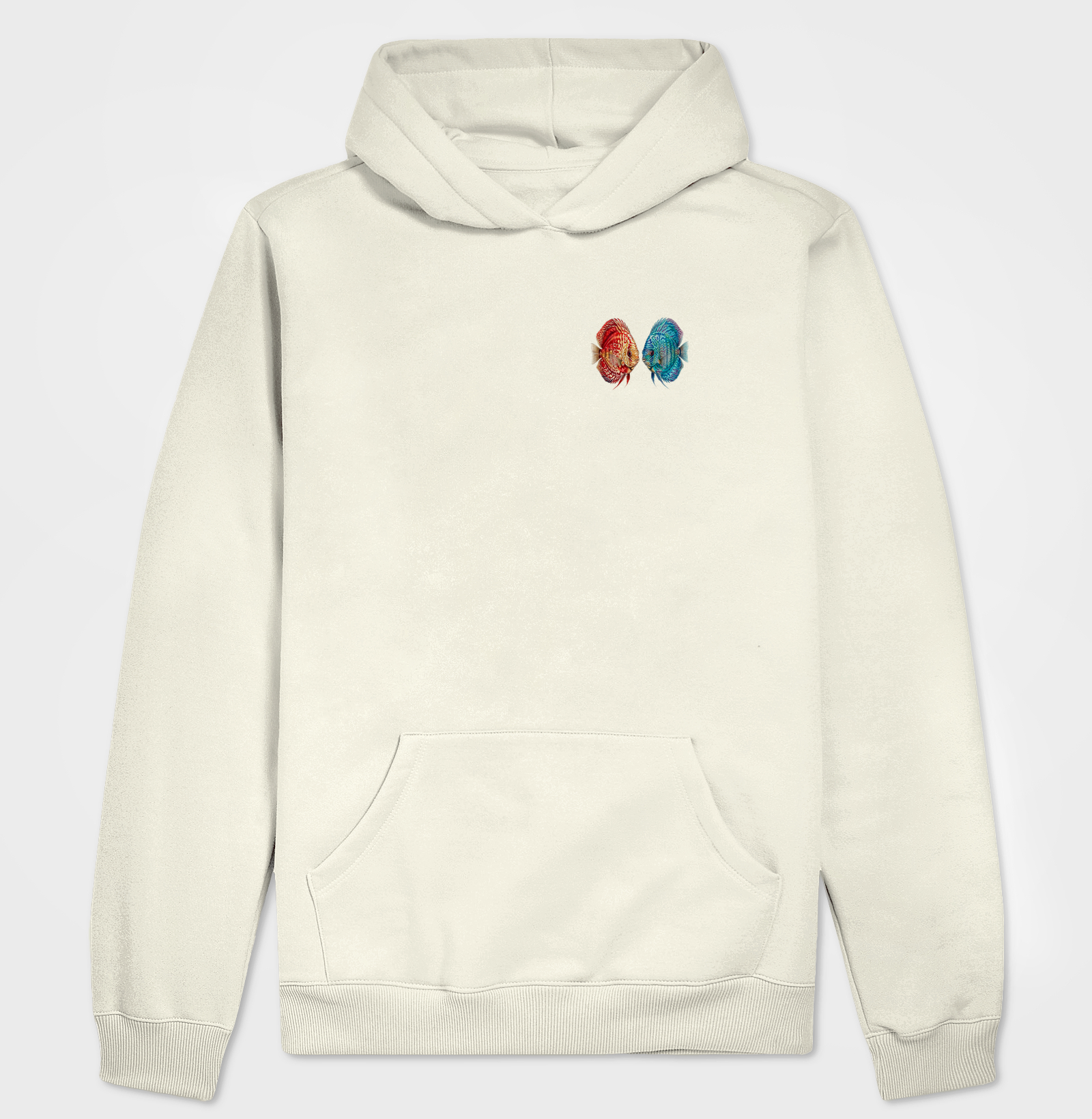 Peixes - Mini - Acarás - Moletom Hoodie - Imagem 5