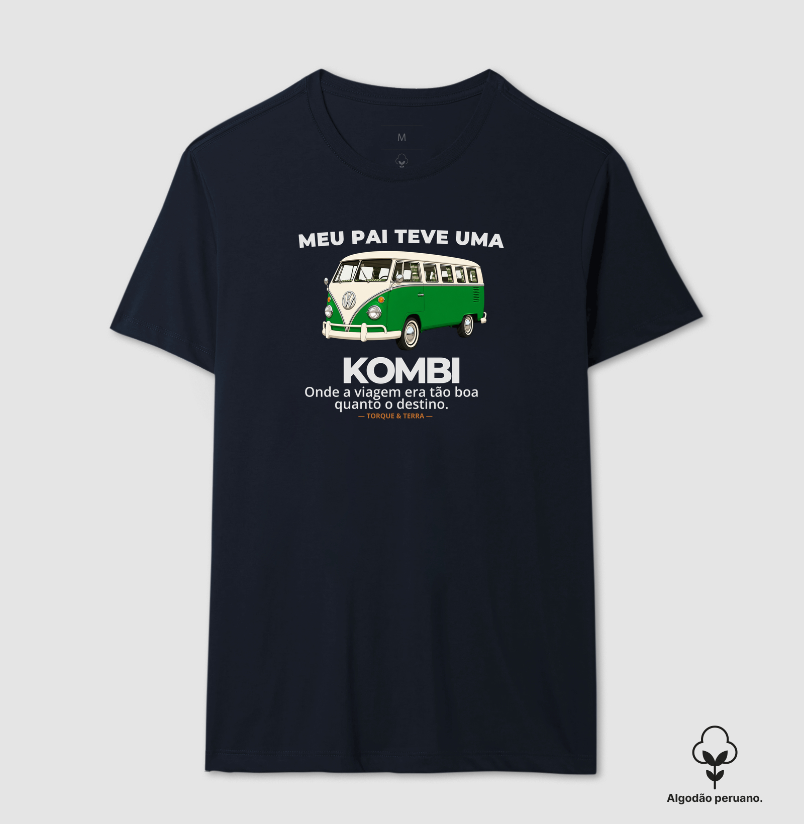 Meu pai teve uma - KOMBI - verde com off-white - Imagem 7